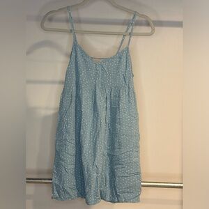 Blue Polka Dot Dress